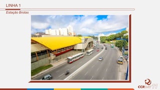 LINHA 1
Estação Brotas
 