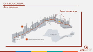 CCR NOVADUTRA
Serra das Araras
Serra das Araras
 