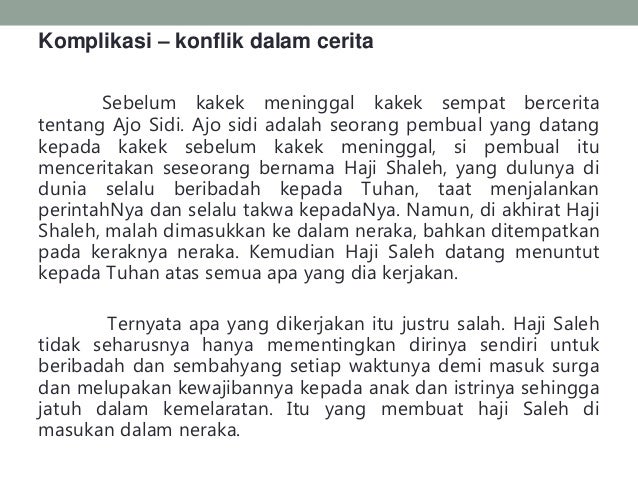 Cerpen Robohnya Surau Kami Strukturnya Majas Dan Kata Kata Sulit