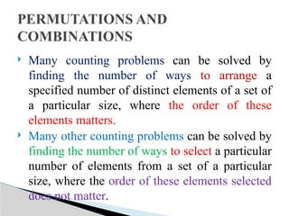 Comprehensive Introduction to Counting Principles, Permutations, and ...