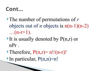 N N R Comprehensive Introduction to Counting Principles, Permutations, and ...