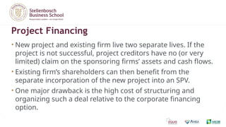 Separate Project PPTCh01 (5).pptx Introduction to project finance | PPTX