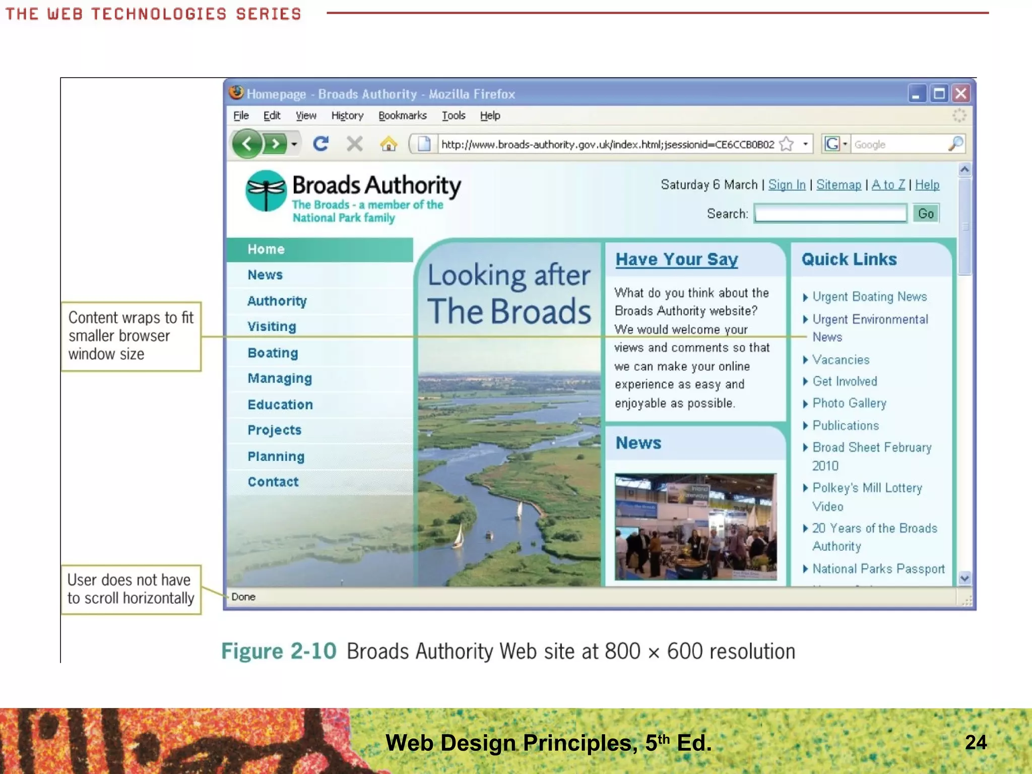 24Web Design Principles, 5th
Ed.
 