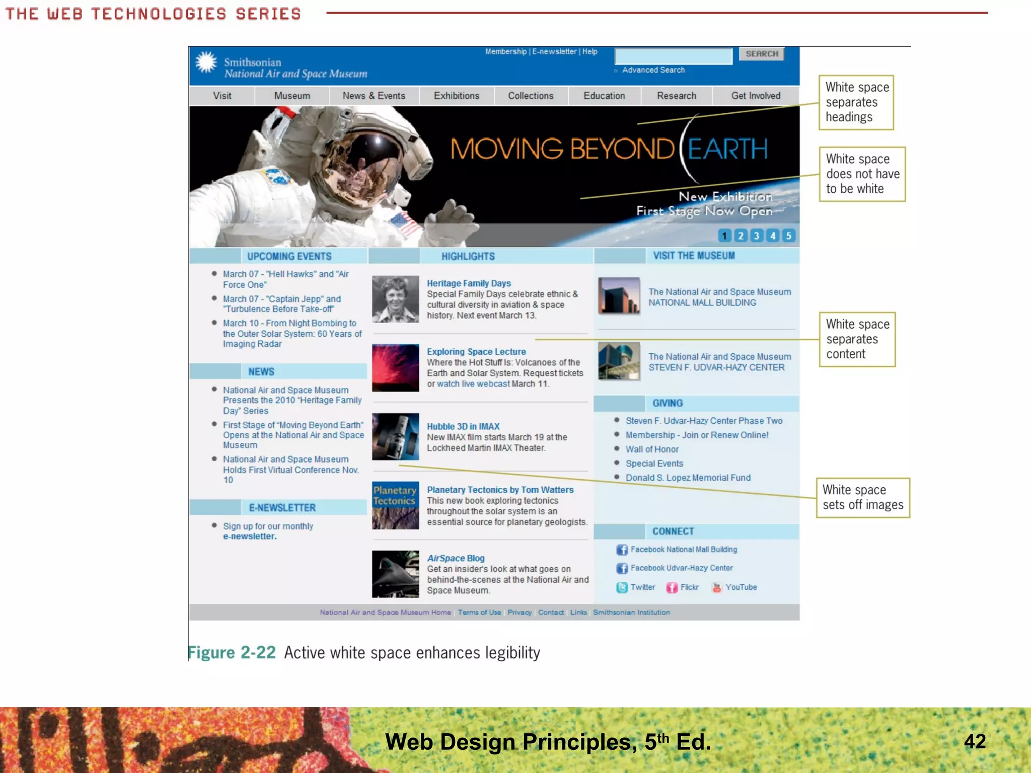 42Web Design Principles, 5th
Ed.
 