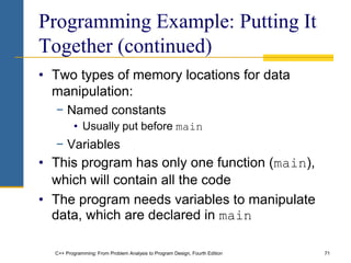 PPT slide_chapter 02 Basic element of C++.ppt