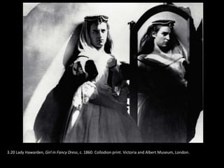 3.20 Lady Hawarden, Girl in Fancy Dress, c. 1860. Collodion print. Victoria and Albert Museum, London.
 