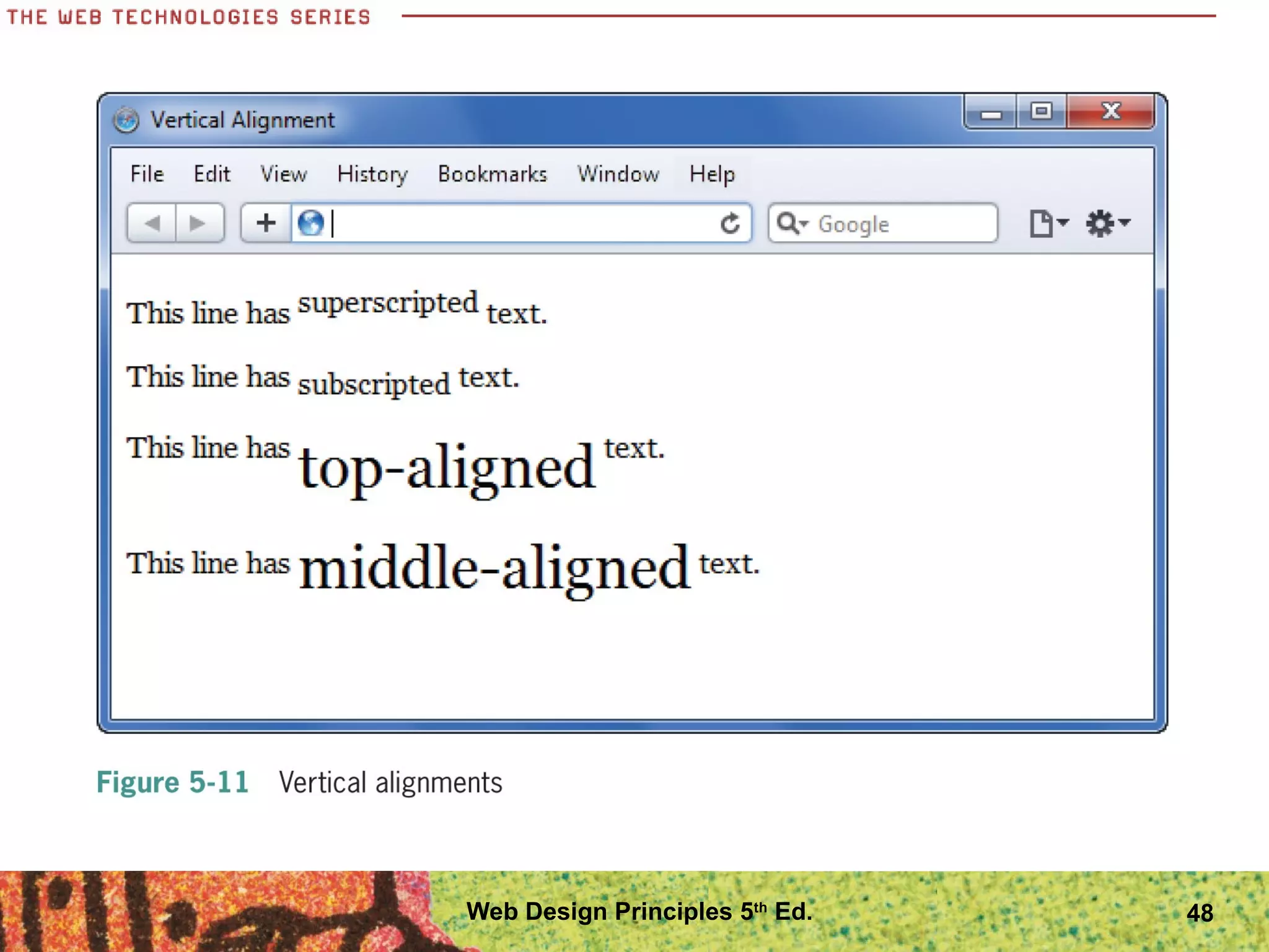 48Web Design Principles 5th
Ed.
 