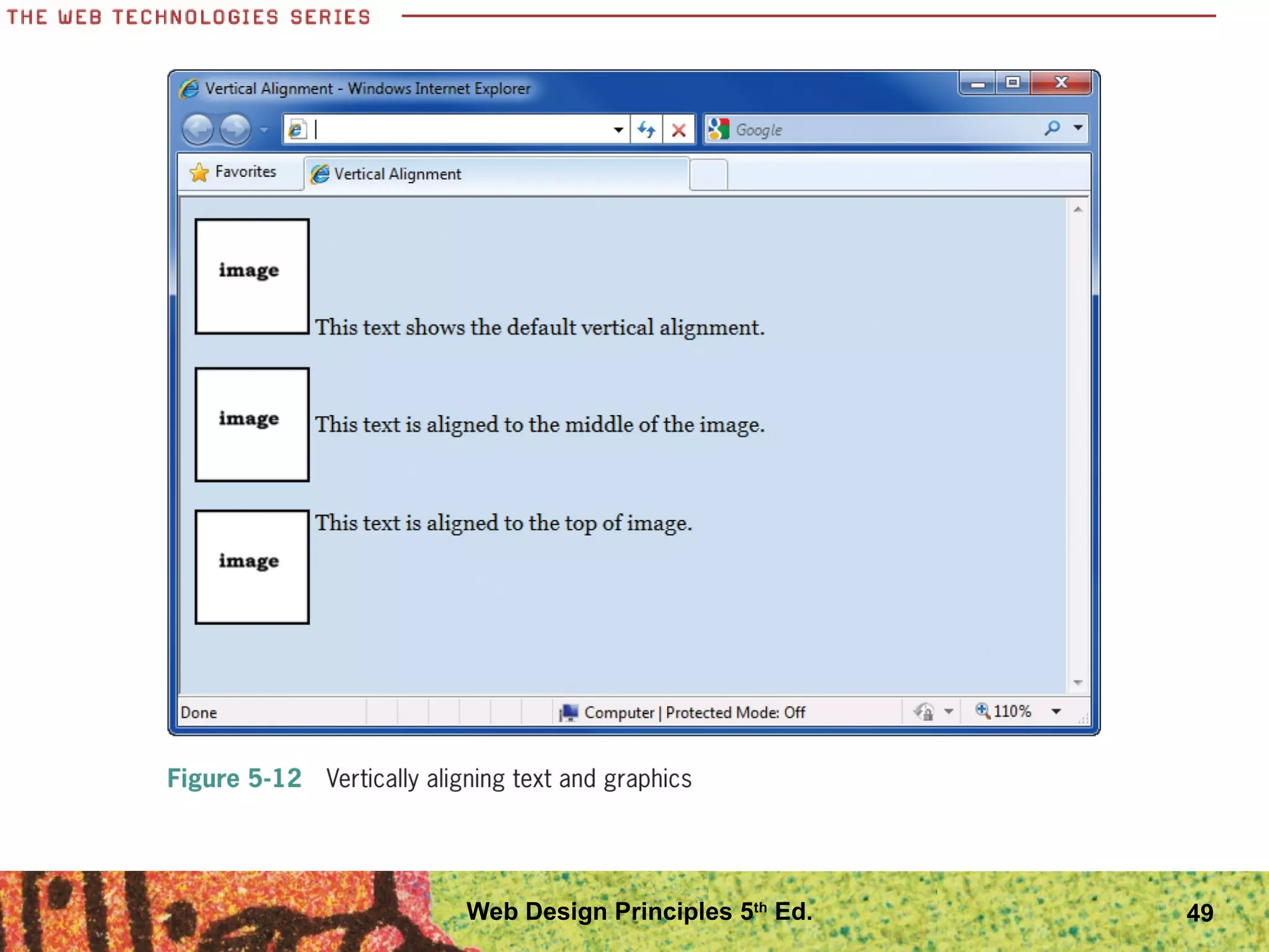 49Web Design Principles 5th
Ed.
 