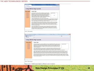 29Web Design Principles 5th
Ed.
 