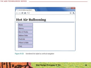 52Web Design Principles 5th
Ed.
 