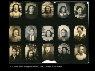 9.28 Photo-booth photograph album, c. 1940. Courtesy of the author.
 