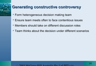 Organizational Behavior CH 10 | PPT