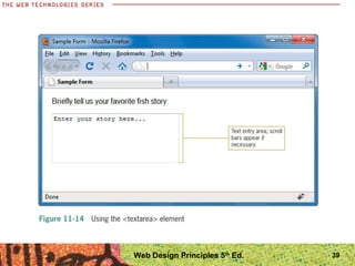 39Web Design Principles 5th
Ed.
 