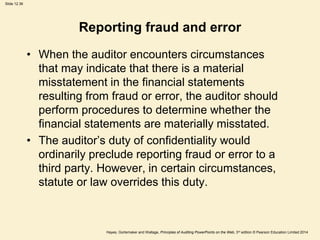 Misreporting PPT_CH_12_Audit_Reports_and_Communicatio.ppt