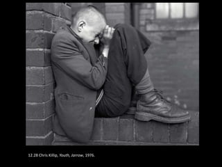 12.28 Chris Killip, Youth, Jarrow, 1976.
 
