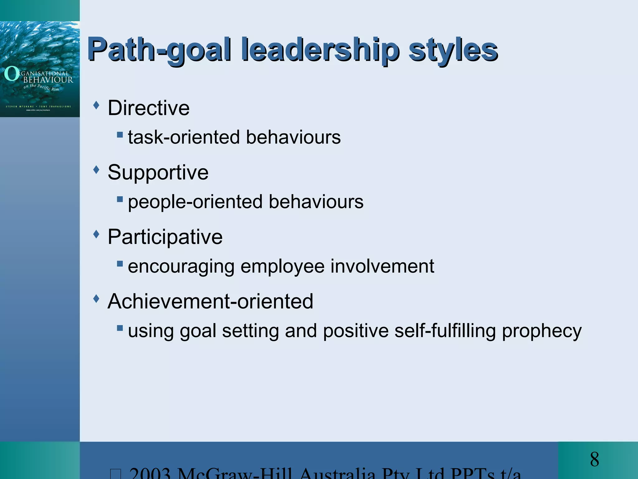 Organizational Behavior CH 14 | PPT