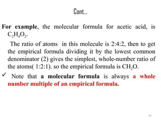 PPT general chemistry for Chapter -2.pptx