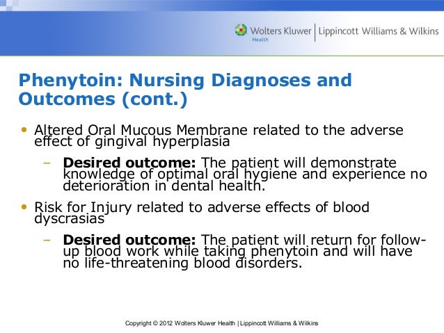 Dilantin complaints