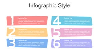 Infographic Style
You can simply impress your audience and add
a unique zing and appeal to your Presentations.
Easy to change colors, photos and Text.
Contents Title
You can simply impress your audience and add
a unique zing and appeal to your Presentations.
Easy to change colors, photos and Text.
Contents Title
You can simply impress your audience and add
a unique zing and appeal to your Presentations.
Easy to change colors, photos and Text.
Contents Title
You can simply impress your audience and add
a unique zing and appeal to your Presentations.
Easy to change colors, photos and Text.
Contents Title
You can simply impress your audience and add
a unique zing and appeal to your Presentations.
Easy to change colors, photos and Text.
Contents Title
You can simply impress your audience and add
a unique zing and appeal to your Presentations.
Easy to change colors, photos and Text.
Contents Title
 
