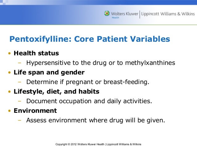 Trental Medication Interactions