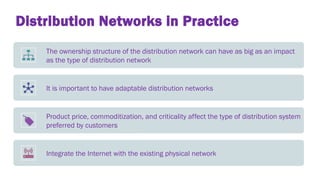 Distribution Networks in Supply Chain Management | PPTX