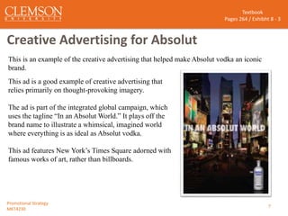 Chapter 8 - Creative Strategy: Planning and Development | PPTX