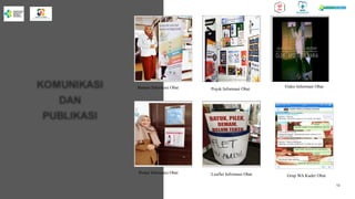 Grup WA Kader Obat
Banner Informasi Obat Pojok Informasi Obat
Poster Informasi Obat Leaflet Infromasi Obat
13
Video Informasi Obat
 