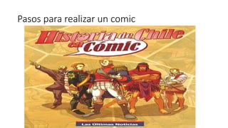 Pasos para realizar un comic