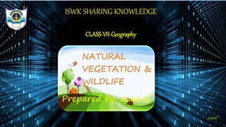 ISWK SHARING KNOWLEDGE
CLASS-VII-Geography
©ISWK
 
