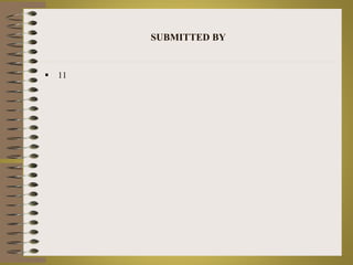 SUBMITTED BY 
 11 
