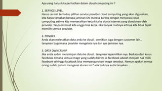 Ppt cloud computing | PPTX