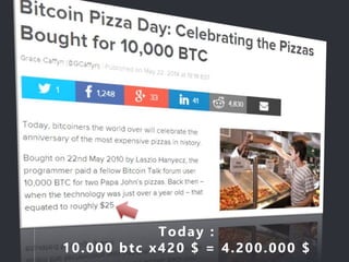 Today :
10.000 btc x420 $ = 4.200.000 $
 