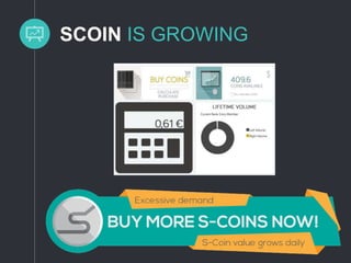 SCOIN IS GROWING
 