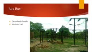 Bus-Bars
 Carry electrical supply
 Maximum load
 