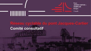 Réseau cyclable du pont Jacques-Cartier
Comité consultatif
 