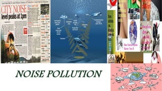 NOISE POLLUTION 
 