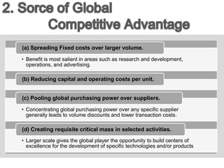 2. Sorce of Global             Competitive Advantage