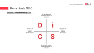 | Certificación en Diseño de Competencias Laborales
Estilo de Comportamentales DISC
Herramienta DISC
 