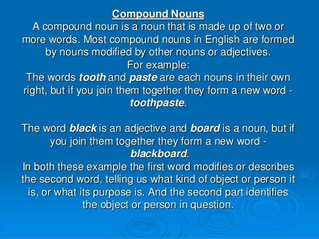 Collective And Compound Nouns Eng 4