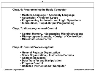 understanding computer architecture and programming... PPT Computer_System_Architecture_Morris_Mano.ppt