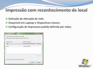 Streaming de MídiaO que é?É um recurso  do Windows 7 que permite a execução de mídias e da biblioteca do Windows media player 12 e antes era chamado de compartilhamento de  mídia nas versões anteriores do Windows.RequisitosWindows 7 executando em todos os computadores.Aplica-seApenas as versões Starter, Home Premium, Professional, Ultimate e Enterprise.Na PraticaOs usuários podem ouvir músicas, assistir vídeos e visualizar fotos a partir de um computador na rede ou internet.