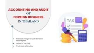 MUST KNOW - Thai Accounting & Audit for Foreign Business