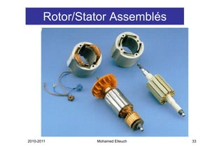 Rotor/Stator Assemblés




2010-2011       Mohamed Elleuch   33
 