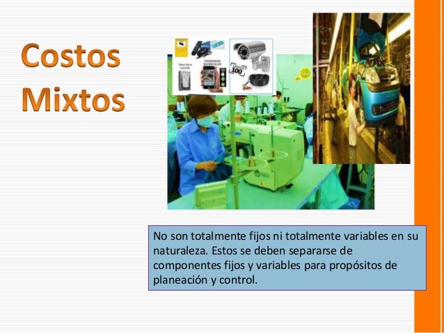 costos indirectos de fabricación