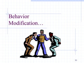93
Behavior
Modification…
 