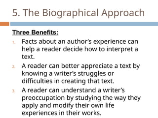 Comprehensive Guide to Critical Approaches in Literary Analysis and ...