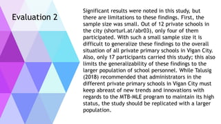 Example of a Research Critique Paper | PDF