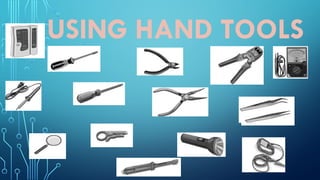 pptcssweek1.pptx computer computer system servicing using hand tools | PPTX