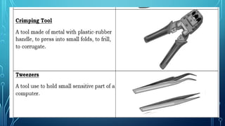 pptcssweek1.pptx computer computer system servicing using hand tools | PPTX