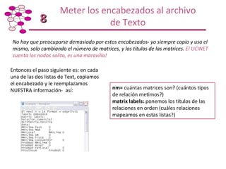Taller de Capacitación: Metodología para Mapeo y Análisis de Redes